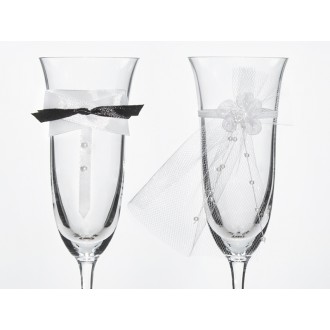 Svatební skleničky na přípitek - KSD 5